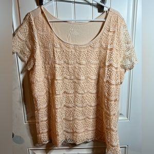 Lane Bryant dress top